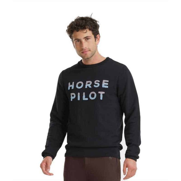 sweatshirt-team-homme-horse-pilot-vetement-cavalier