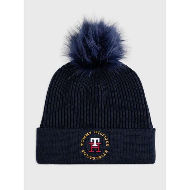bonnet-vancouver-pom-pom-hiver-2024-tommy-hilfiger-equestrian