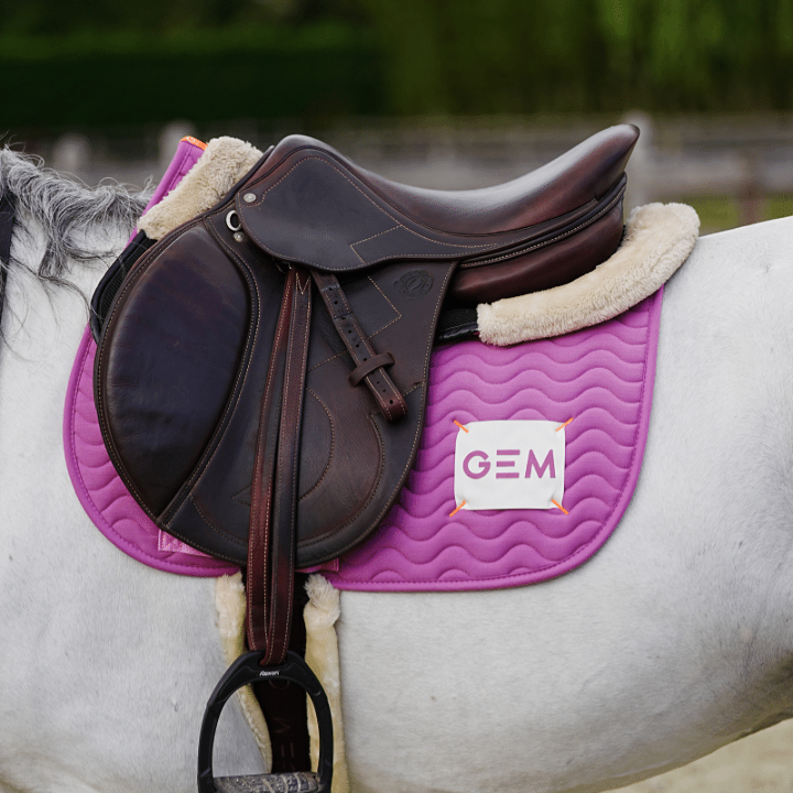 Tapis touc touc bleu GEM rose 4